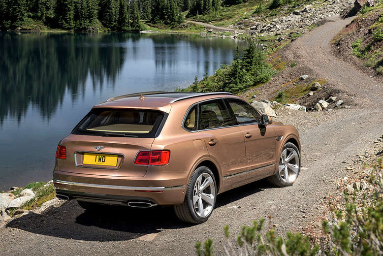 Bentley Bentayga, Heck, 2015, Foto: Bentley