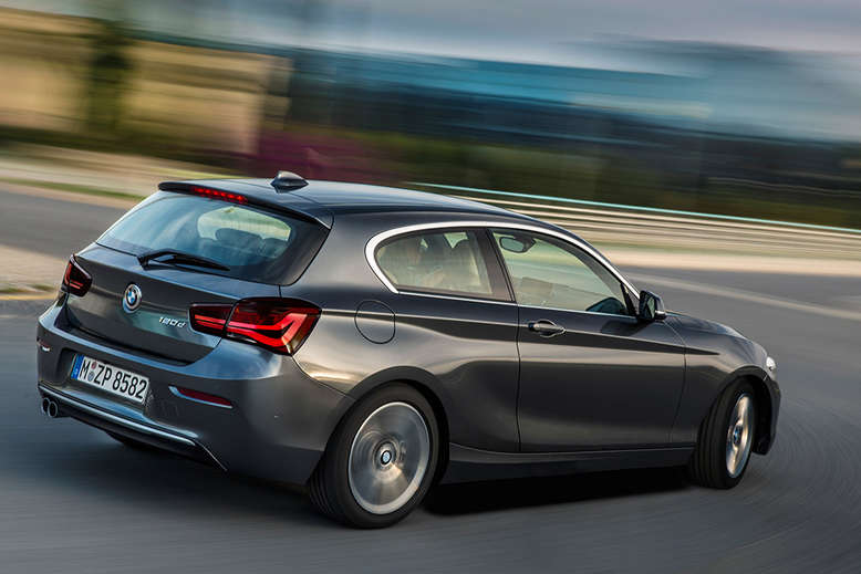  BMW 1er, Fahrtaufnahme, 2015, Foto: BMW