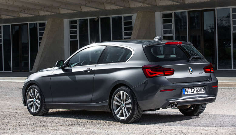  BMW 1er, Seitenansicht, 2015, Foto: BMW