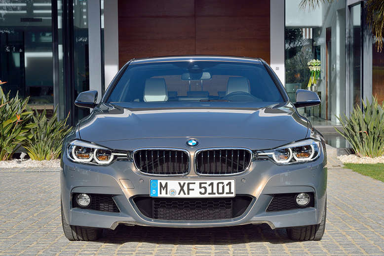 BMW 3er Limousine, Frontansicht, 2015, Foto: BMW