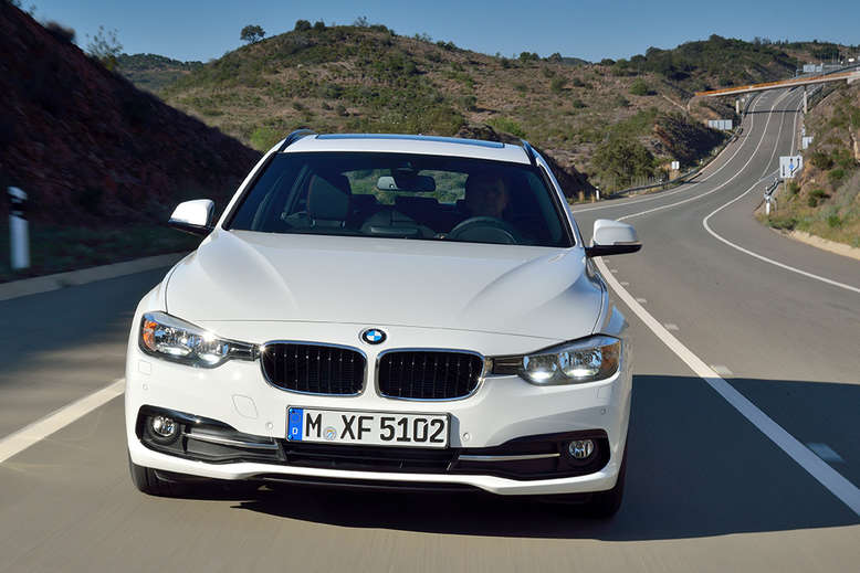 BMW 3er Touring, Frontansicht, 2015, Foto: BMW