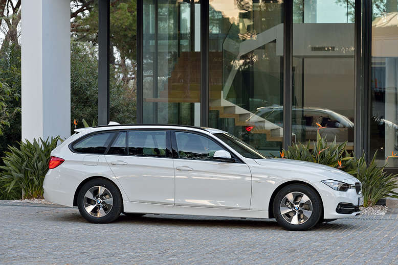 BMW 3er Touring, Seitenansicht, 2015, Foto: BMW