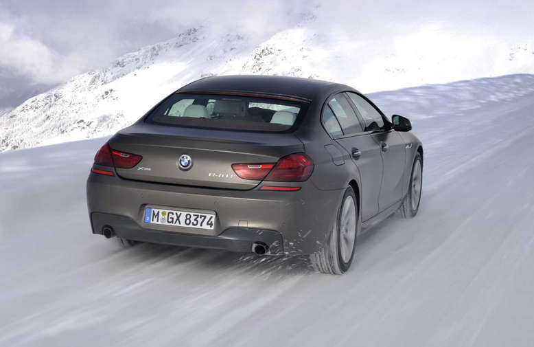 BMW 6er Gran Coupé, xDrive, Heckansicht, 2012, Foto: BMW