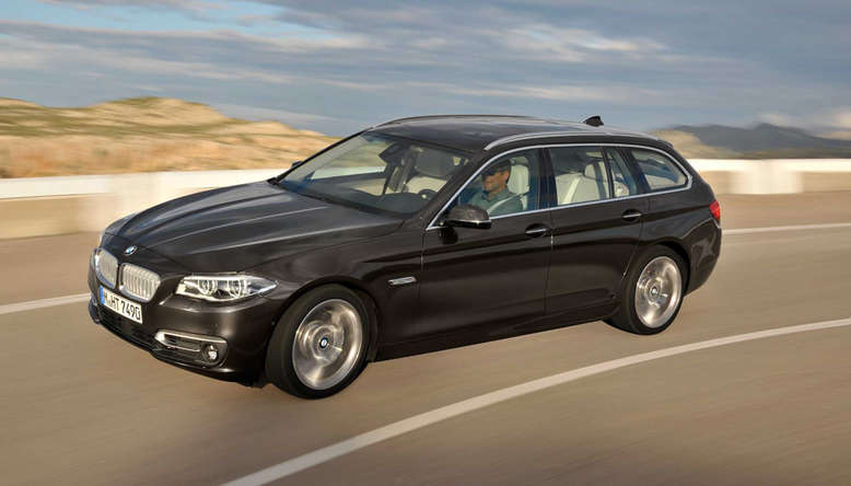 BMW 5er Limousine, Seitenansicht, 2013, Foto: BMW