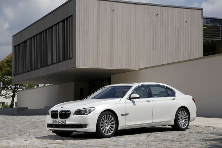 BMW 7er, Seitenansicht, 2009, Foto: BMW