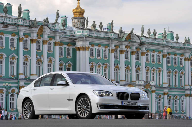 BMW 7er, Seitenansicht, 2012, Foto: BMW