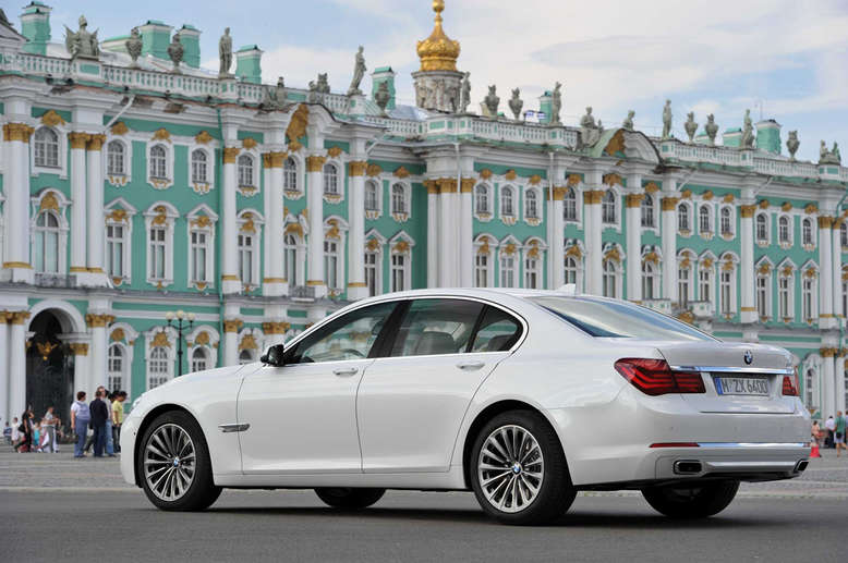 BMW 7er, Heckansicht, 2012, Foto: BMW