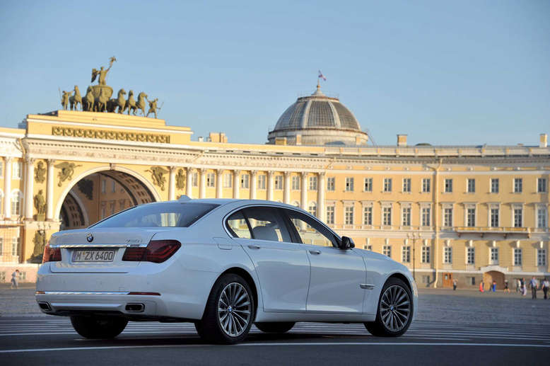 BMW 7er, Heckansicht, 2012, Foto: BMW