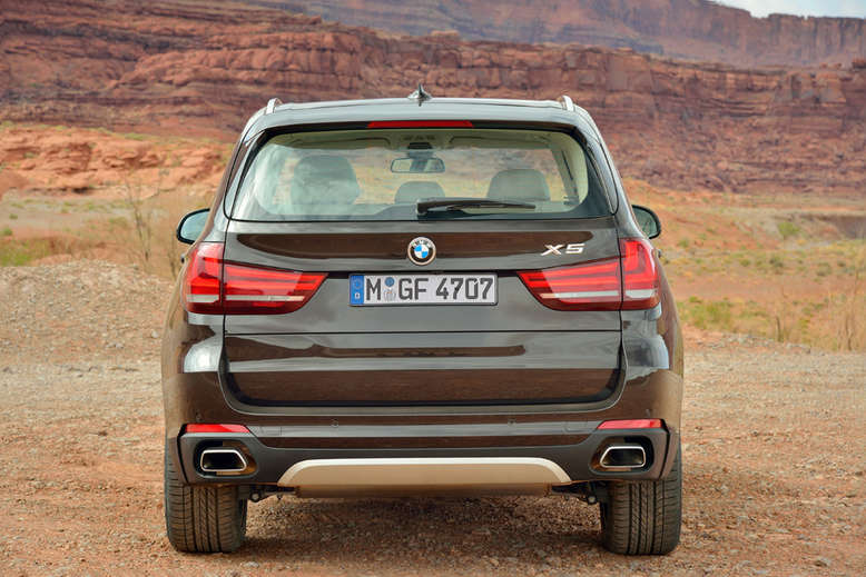  BMW X5, Heck, 2013, Foto: BMW