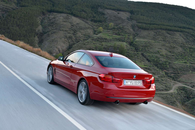 BMW 4er Coupé, Heckansicht, 2013, Foto: BMW