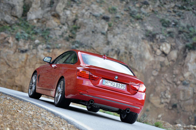 BMW 4er Coupé, Heckansicht, 2013, Foto: BMW