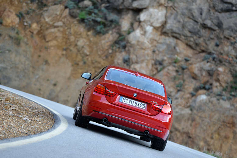 BMW 4er Coupé, Heckansicht, 2013, Foto: BMW