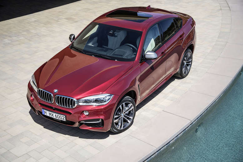 BMW X6 M50d, Draufsicht, Foto: BMW