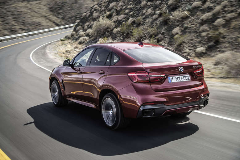 BMW X6 M50d, Heck, Foto: BMW