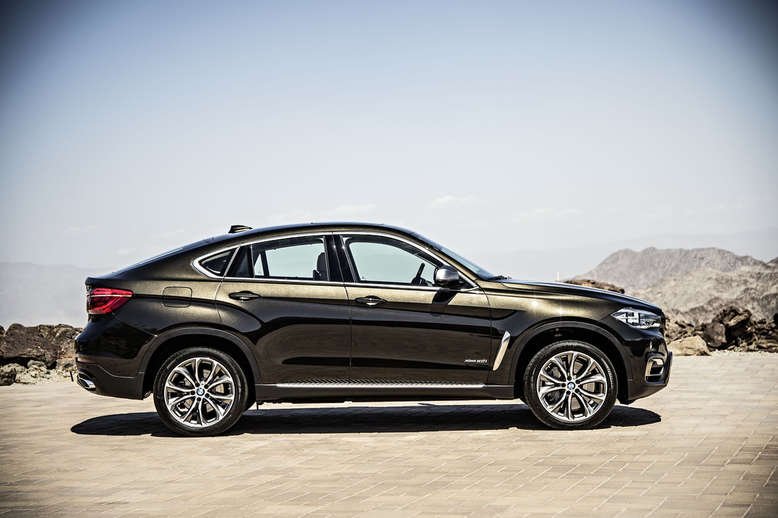 BMW X6 xDrive 50i, Seitenansicht, Foto: BMW