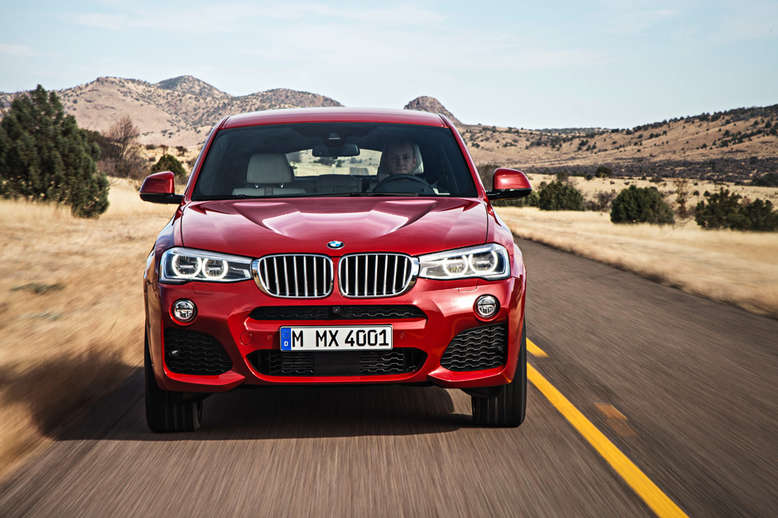 BMW X4, Frontansicht, 2014, Foto: BMW