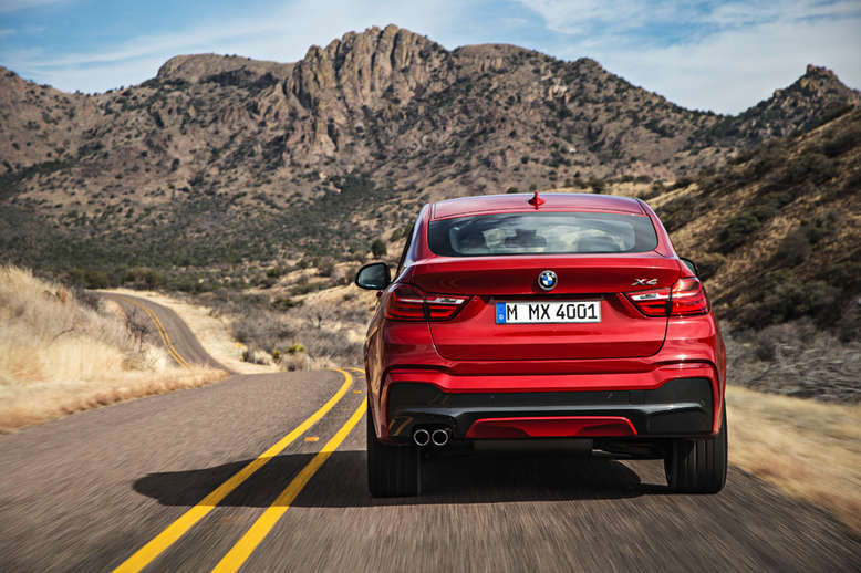 BMW X4, Heckansicht, 2014, Foto: BMW