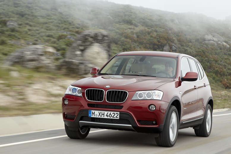 BMW X3, Frontansicht, 2011, Foto: BMW