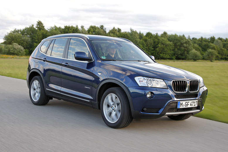 BMW X3, Seitenansicht, 2011, Foto: BMW