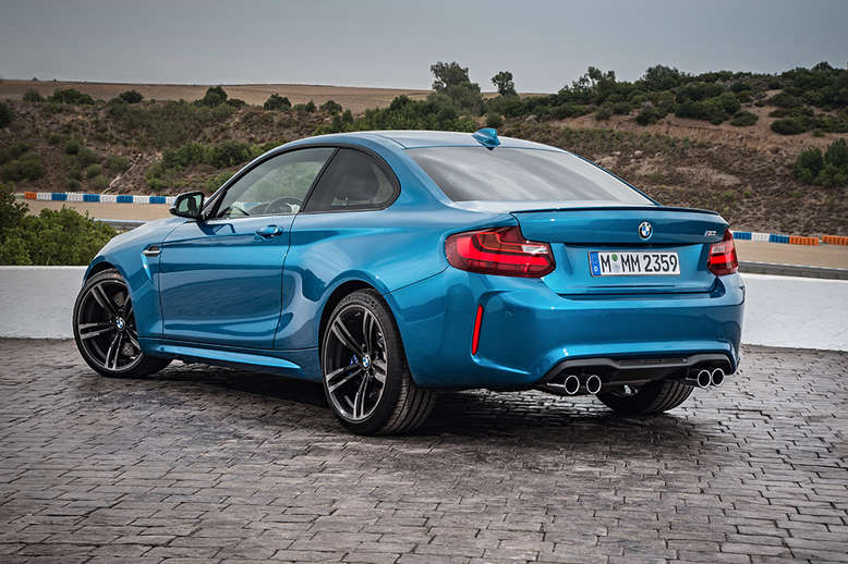 BMW M2 Coupé, Heck / Seite, 2015, Foto: BMW