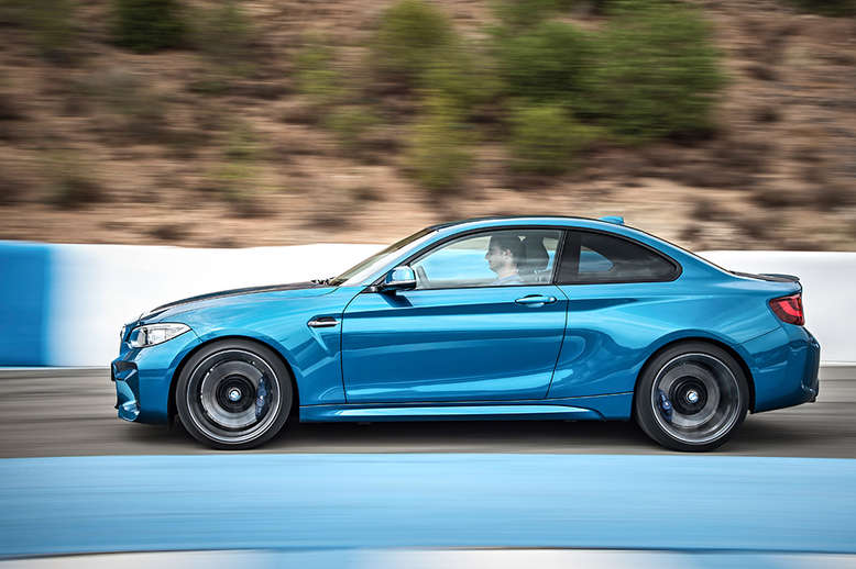 BMW M2 Coupé, Seitenansicht, 2015, Foto: BMW