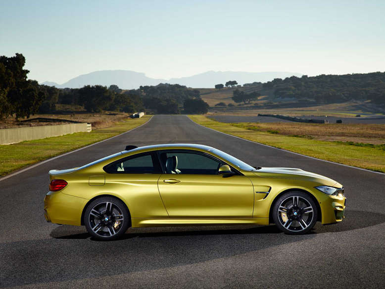 BMW M4, Seitenansicht, 2013, Foto: BMW 