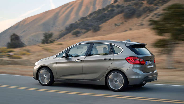 BMW 2er Active Tourer in Fahrt, 2014, Foto: BMW