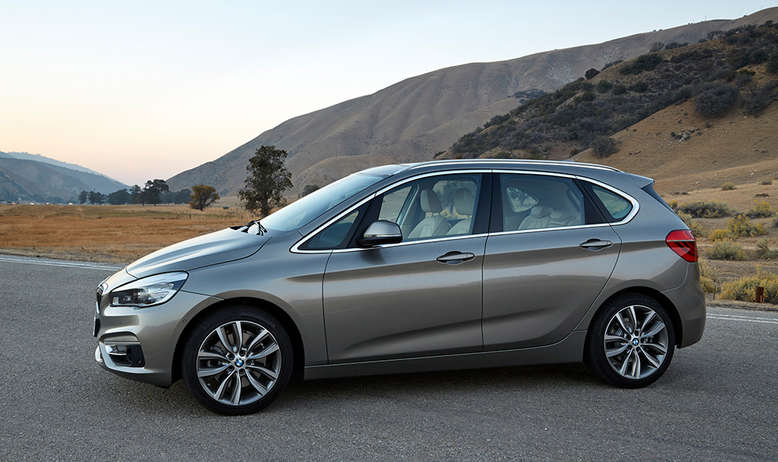 BMW 2er Active Tourer, Seitenansicht, 2014, Foto: BMW