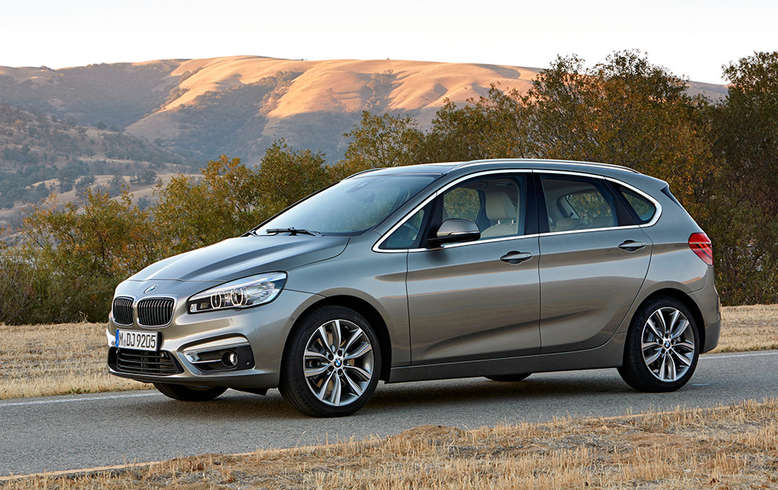 BMW 2er Active Tourer, Seitenansicht, 2014, Foto: BMW