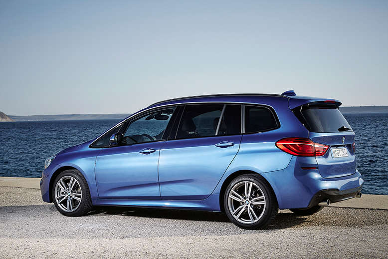 BMW 2er Gran Tourer, Seitenansicht, Heck, 2015, Foto: BMW