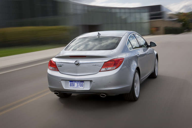 Buick Regal, Heck, 2011, Foto: General Motors