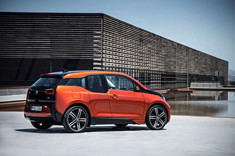 BMW i3, Seitenansicht, Heck, 2013, Foto: BMW