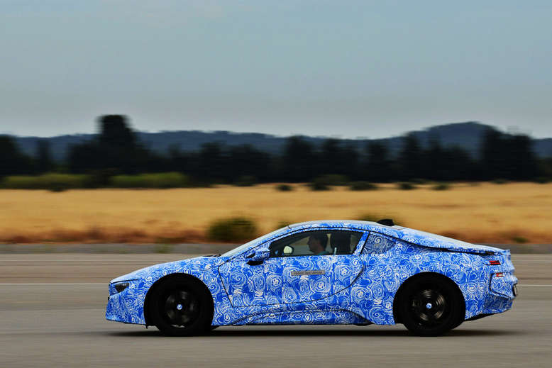 BMW i8, Prototyp, Seitenansicht, 2013, Foto: BMW