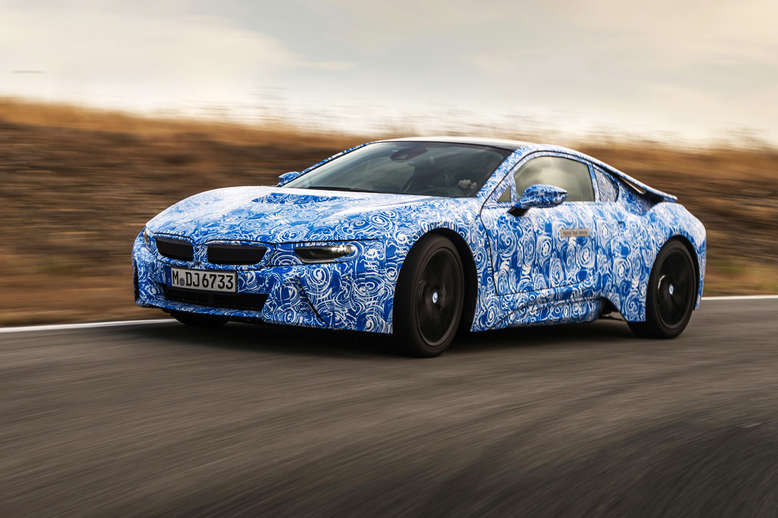 BMW i8, Prototyp, Seitenansicht, 2013, Foto: BMW