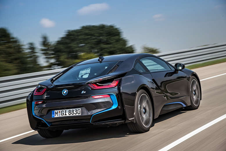 BMW i8, Heckansicht, 2013, Foto: BMW