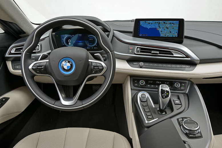 BMW i8, Innenansicht, Cockpit, 2014, Foto: BMW