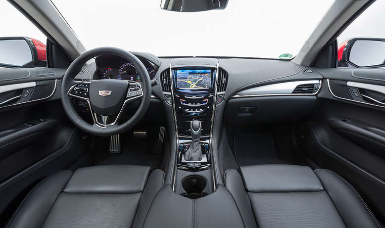 Cadillac ATS Coupe, Cockpit / Innenraum, 2015, Foto: Cadillac