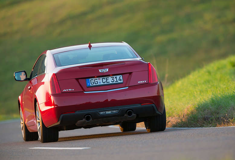 Cadillac ATS Coupe, Heck, 2015, Foto: Cadillac