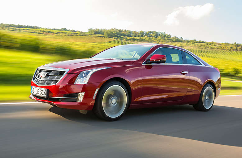 Cadillac ATS Coupe, in Fahrt, 2015, Foto: Cadillac