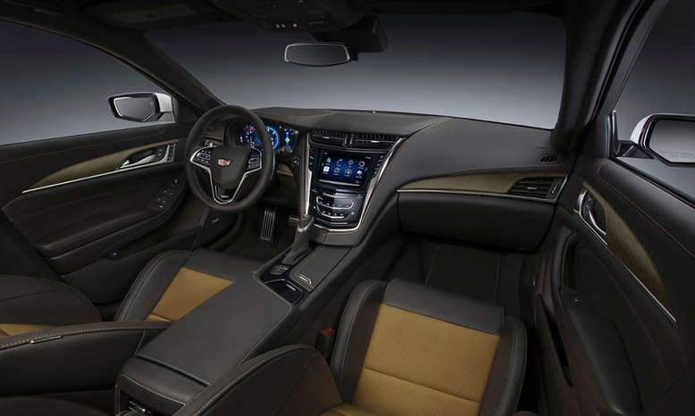 Cadillac CTS-V, Innenansicht, Cockpit, 2015, Foto: General Motors