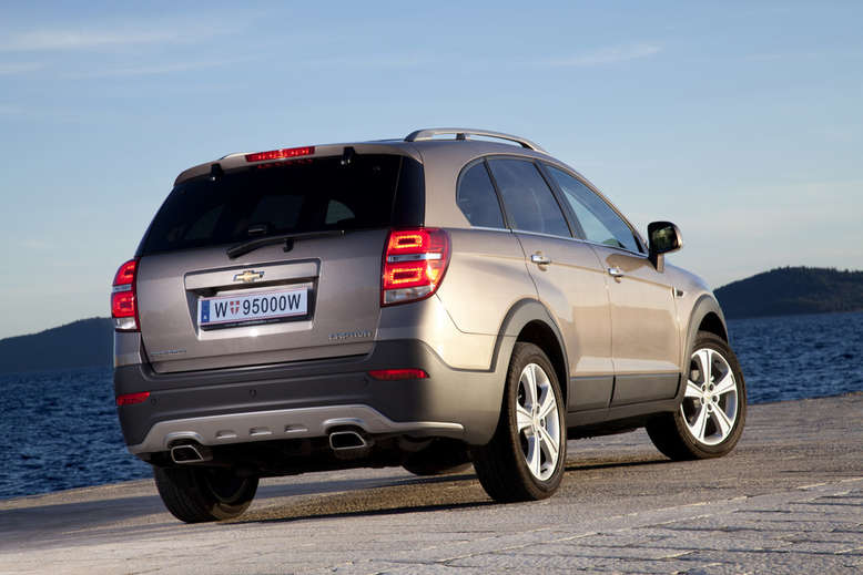 Chevrolet Captiva, Heck, 2013, Foto: Chevrolet 