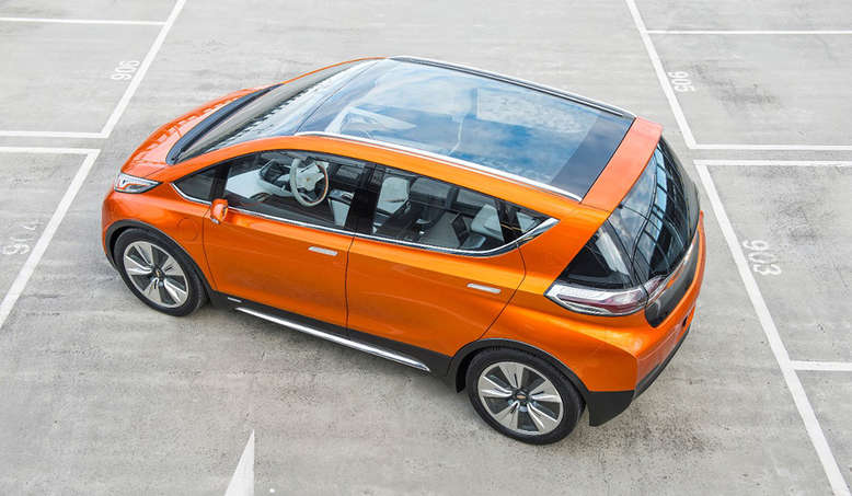 Chevrolet Bolt EV, Draufsicht / Glasdach, 2015, Foto: Chevrolet 