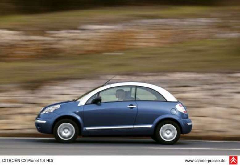 Citroen C3 Pluriel, Seitenansicht, 2009, Foto: Citroen 