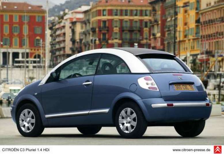 Citroen C3 Pluriel, Heck, 2009, Foto: Citroen 