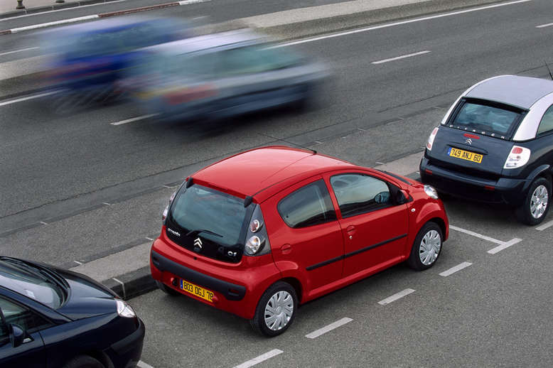 Citroën C-1, Heckansicht, 2005, Foto: Citroën