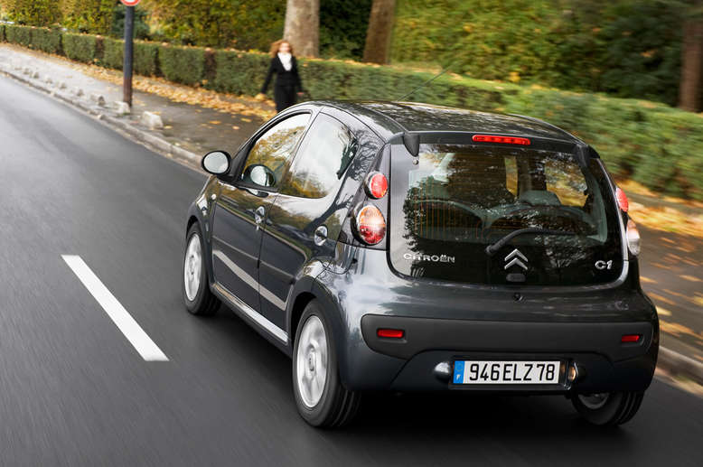 Citroën C-1, Heckansicht, 2008, Foto: Citroën