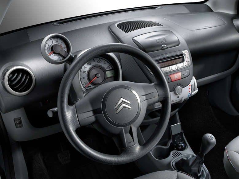 Citroën C-1, Innenansicht / Cockpit, 2011, Foto: Citroën