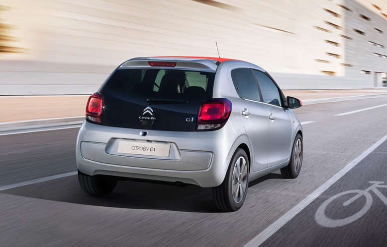 Citroen C1, Heckansicht, 2014, Foto: Citroen