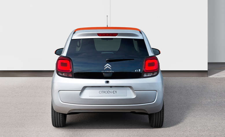 Citroen C1, Heckansicht, 2014, Foto: Citroen