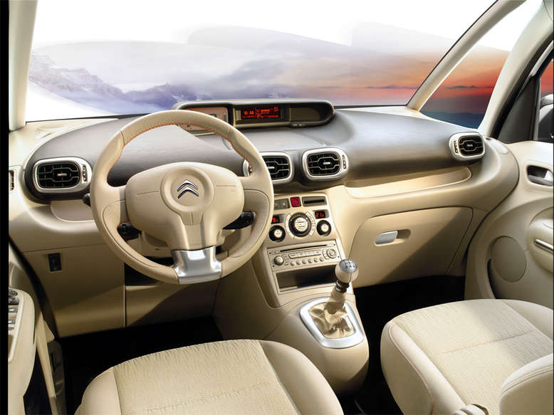 Citroën C3 Picasso, Innenansicht / Cockpit, 2011, Foto: Citroën